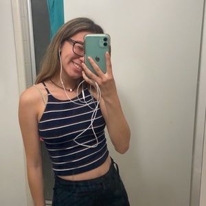 Striped tank top